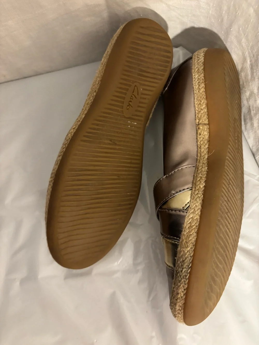 Clarks Danelly shine loofers Women’s shoes size 8